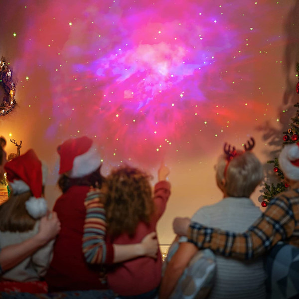 Astronaut Natlampe - Galaxy Lampe - Stjernehimmel Projektor Db