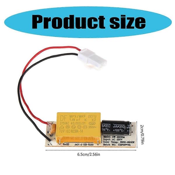 DB PCB Printkort Lys Komponent Del til Candy SW-BX02A W27-39 41041487