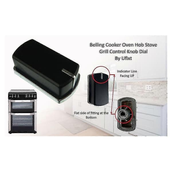 Belling Spis Ugn Häll Grill Kontrollvred x 8 [DB]