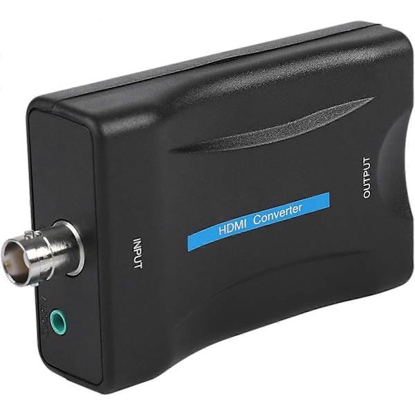 Coax Til HDMI Adapter BNC til HDMI Konverter Adapter Coax Til HDMI Konverter For TV Antenne 1080P/720P HD Skjerm Video Adapter Overvåking Mo [DB]