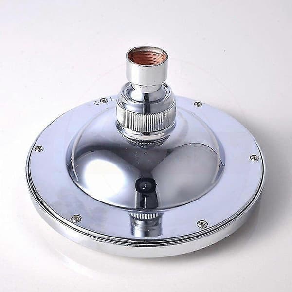 Rundt solcelledusjhode, 6 tommer 15 cm [DB]