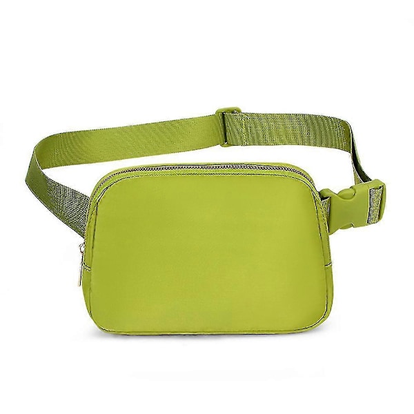 Unisex vedenpitävä crossbody vyölaukku säädettävällä hihnalla [DB] Grass Green