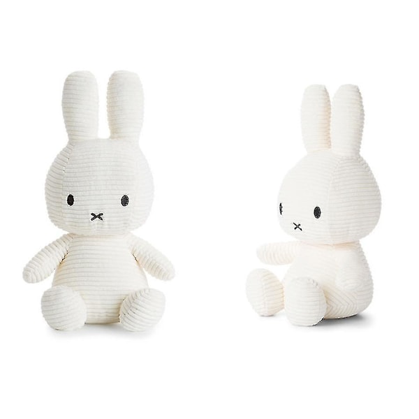 Miffy Plyschdjur i Corduroy - 25/35cm {DB} White 35CM