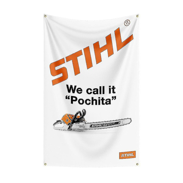 3x5ft Stihl Timbersports -sarjan lippu polyester digitaalinen painatusbanneri koristeluun DB J0476 120 x 180cm