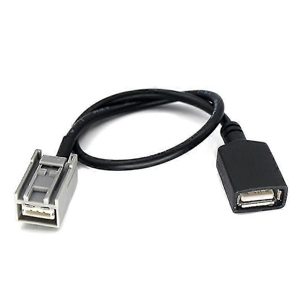USB Kabel Adapter Aux 2008 og nyere For Civic Jazz/cr-v Accord/cr-z 09-13 Mp3 GHM [Db] Black
