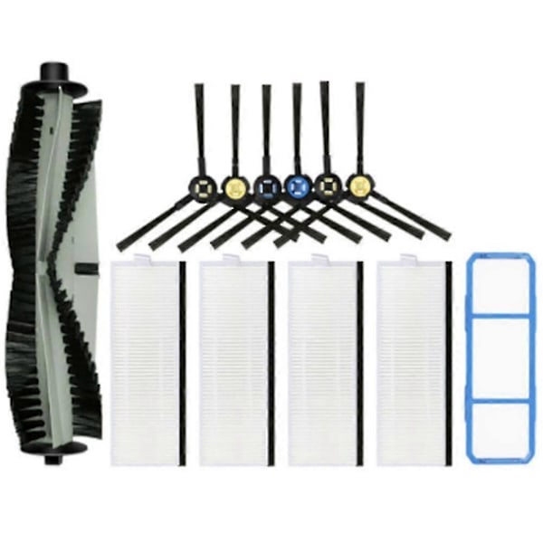 Hovedsidebørste Hepa-filter For A7 A9s V8 V8s X750 X800 X785 V80 For Silvercrest Ssr1 Ssra1 Robot V Db