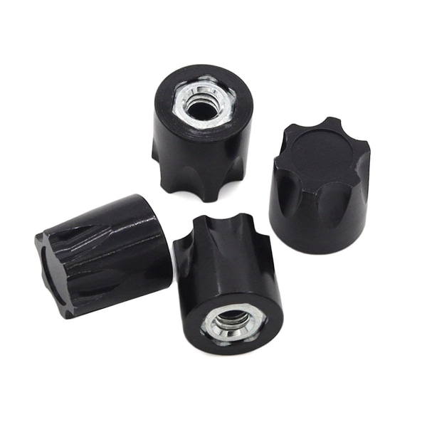 1/10 Modellbil Aluminiumlegering Mutter Kletterrad Nabenmutter Für Scx10 90046 -4, Rot