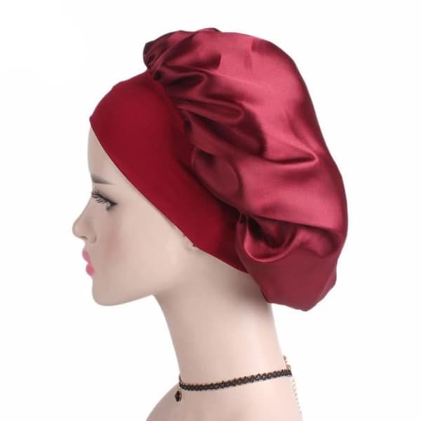Duschmössa, satinnattmössa för män och kvinnor, sovsäck, slitstarkt material, unisex - Typ BK[DB]