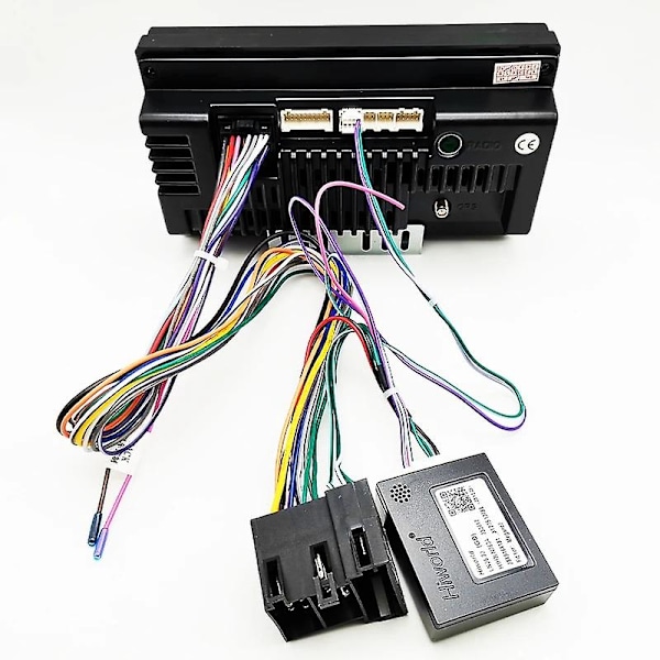 CANBus Decoder ISO Radio Ledningsnet Adapter 16 Pin Stik Android til Renault Megane 2 Clio Mk3 db cable+ANT
