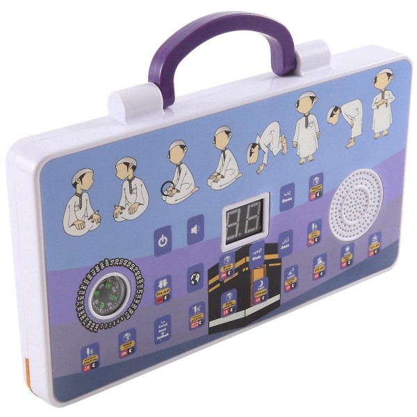 Moderne interaktive pædagogiske bønnetæpper Børn Muslimske elektroniske maskiner Tilbedelse [DB] As Shown
