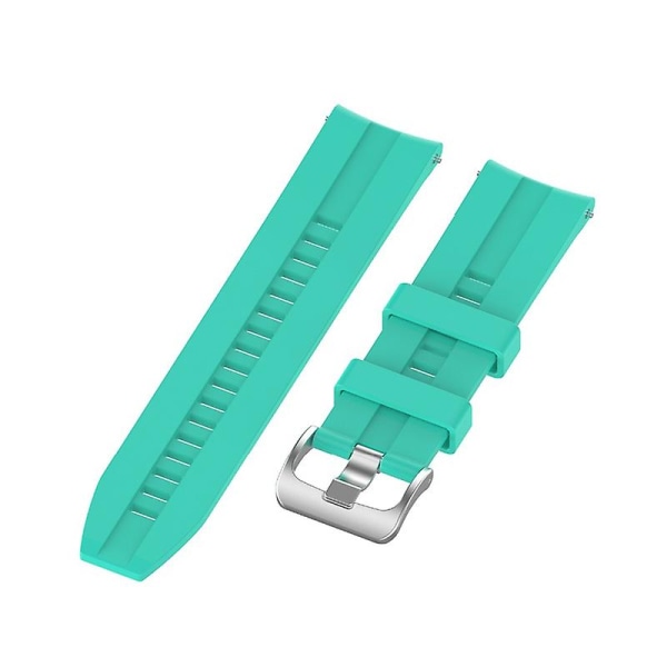 20 mm justerbar vandtæt silikone armbånd urrem til Xiaomi-mibro Air Jikaix Mint Green