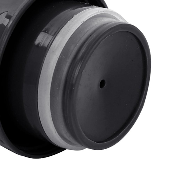 Utomhus resevätskesäker tätningsvakuumkolvkopplockflaska locktillbehör  [dB} Black and Grey