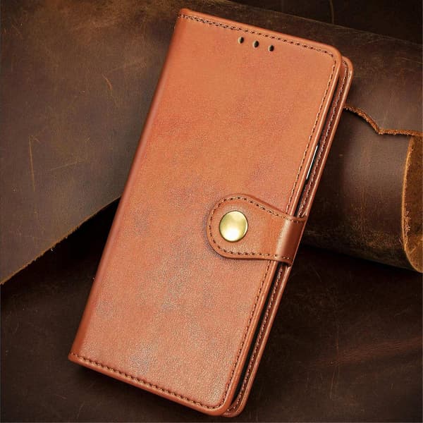 Etui til OnePlus 8 Cover Retro Flip Wallet Magnetisk Bumper Flip Beskyttelse - Brun[DB]