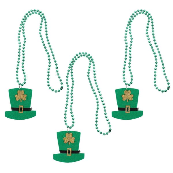 Dekorativ halskæde Shamrock halskæde til dekoration 3 stk. sæt[DB]