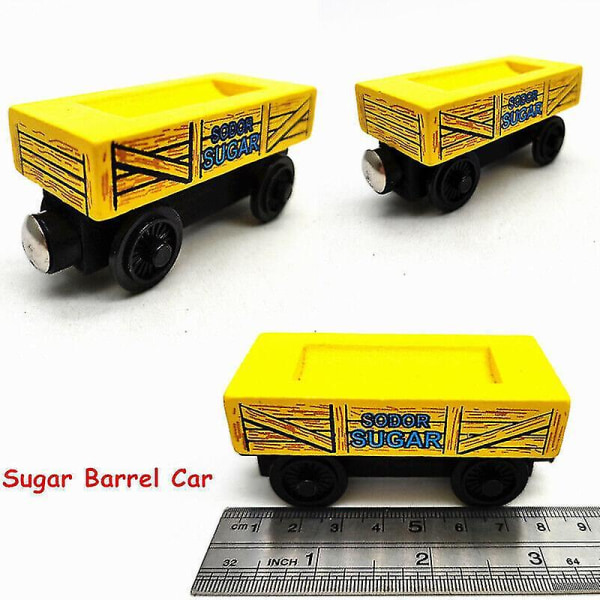 Thomas ja ystävät junatankkimoottori puinen rautatiemagneetti Kerää lahjaksi leluja Osta 1 Hanki 1 ilmainen Db Sugar Barrel Car