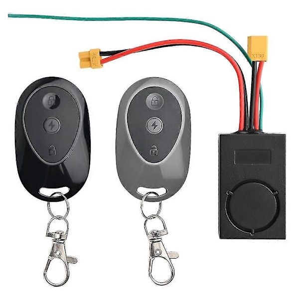 XT60 för Ninebot Max G30 36-55V 115db Säkerhetslarm Fjärrkontroll Elsparkcykel Del DB