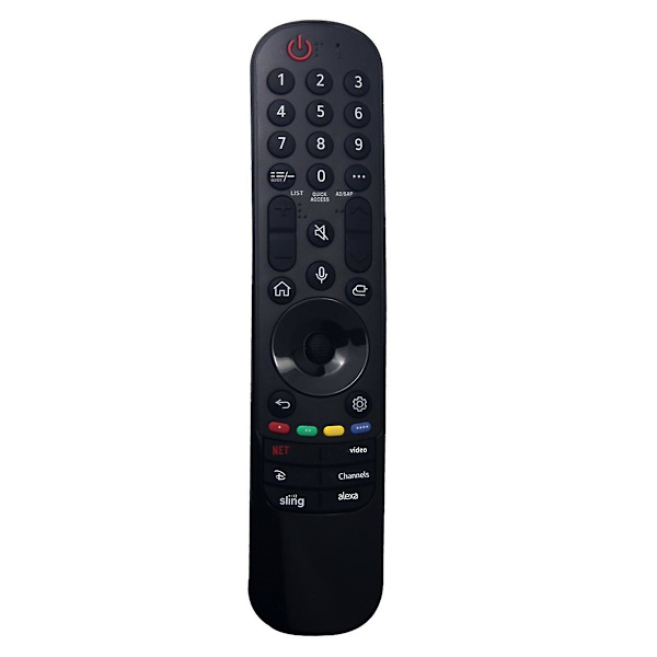 MR23GA Röststyrningsfjärrkontroll Ersättning för LG Fjärrkontroll 2023 LG Smart TV Fjärrkontroll AN-MR19BA AN-MR600G A {Db} Black