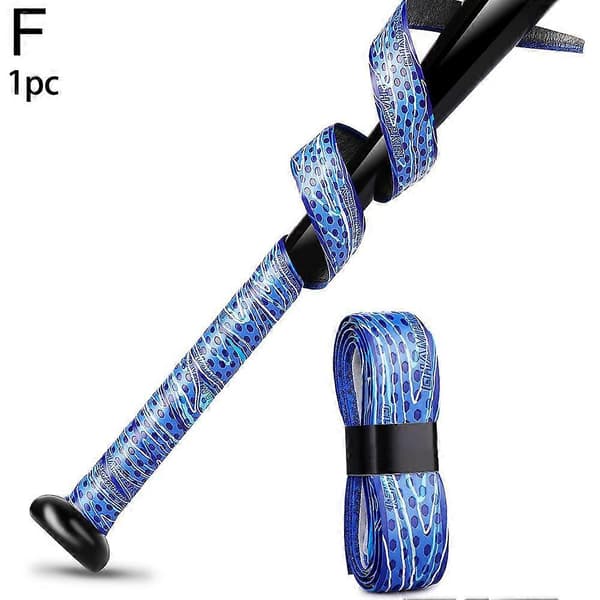Bat Grip Tape för Baseboll & Softboll - Olika Färger, Dämpad DB Black