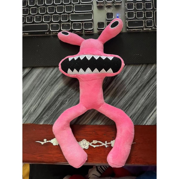 Lila Vent Monster Robloxed Plyschdocka Seriefigur Spel Rainbow Friends Lång Hand Tv Monster Leksaker Ny [DB] yellow 11.81in