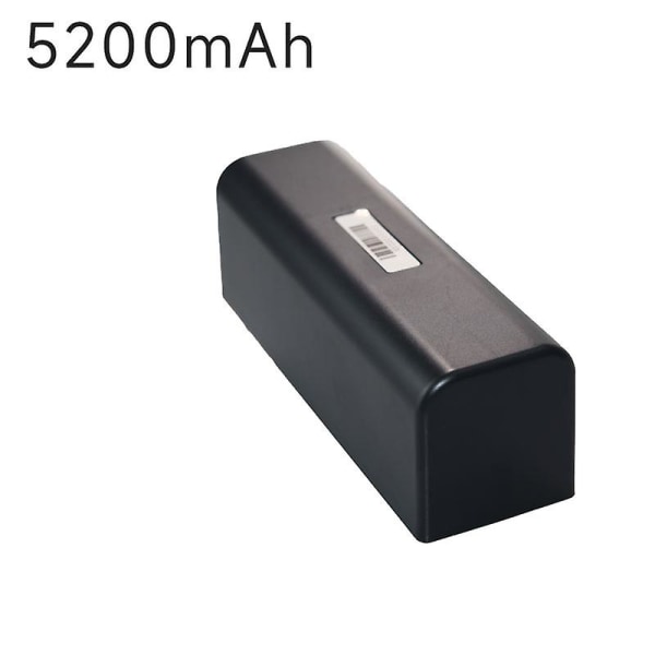Batteribyte för dammsugare Kompatibel Xiaomi Roborock S50 S51 S55 T60 E352-00 S502-00 C10 E20 E35 14.4v 5.2ah Sc Batterier [DB] 1PCS 5200mAh Black 14.4V
