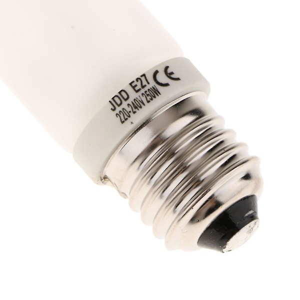5x JDD Type 250W 220-240V E27 Frostet Halogen Lyspære Modellampe Tube [DB]