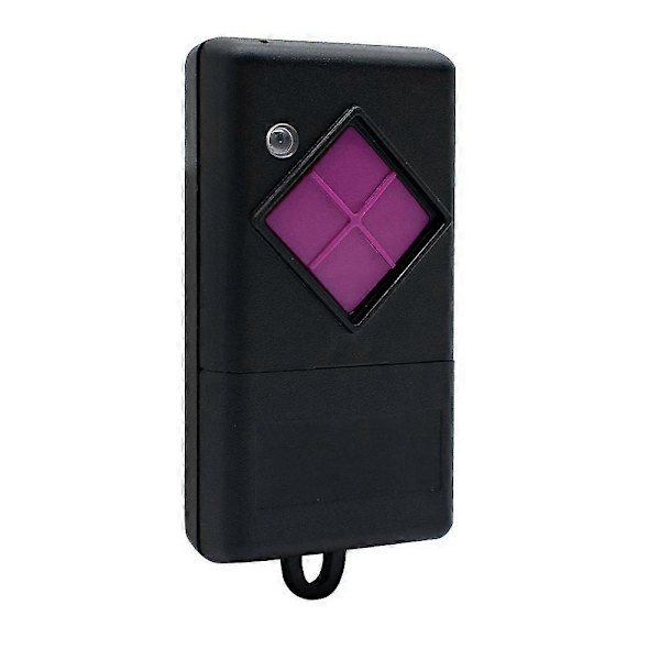 Dickert MAHS433 Kaukosäädin Yhteensopiva MAHS433-01 MAHS433-04 433.92MHz Vaaleanpunainen Painike LED Oranssilla Garasi Lähettimellä Walkbee [DB] Black