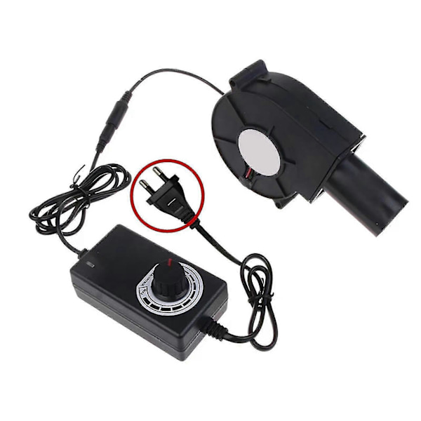 97mmx33mm Luftblåsfläkt med Hastighetsregulator Stark Vind Kompatibel Spis Skåp Rökutsug AC-driven Fläkt 9733 Kompatibel Gör-det-själv db 220V EU speed regulation*US