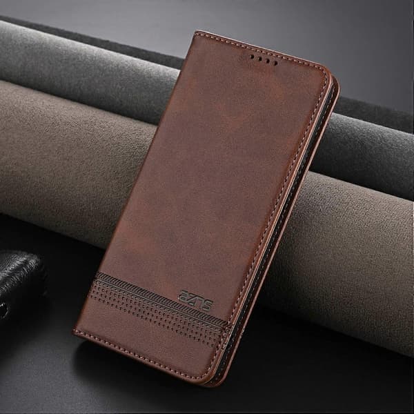 Magnetisk Kalvetekstur Etui Til Honor X6b [DB] Dark brown