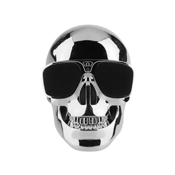 Kannettava Luuranko Kallo Bluetooth Langaton Kaiutin 15W BT4.0 FM Radio Halloween Langaton Kaiutin Halloween rekvisiitta äänirasia db SL