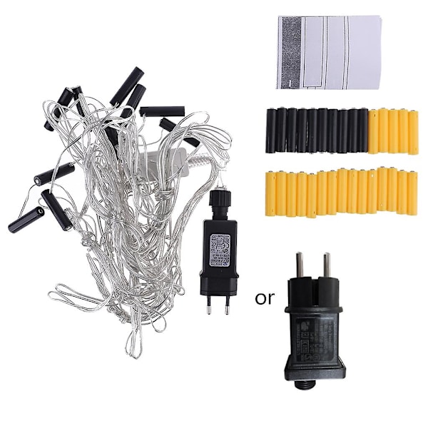 10-i-1 AA Batteri Eliminator Erstatter 2x 3x AA AAA Batterier Strøm Adapter EU db EU