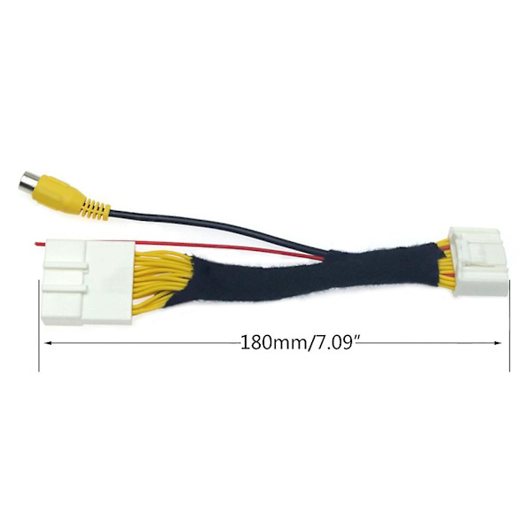 Reservekamera Video Strømkabel for Renault - Monitor Tilkobling AV-kabel [DB]