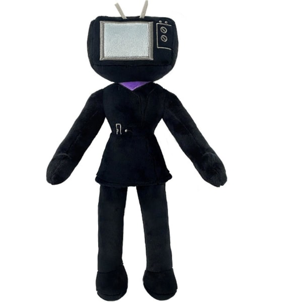 Speakerman Titans Tv Man Titans Cameraman Doll Plysjleke Titans Speaker Man Skibidi Toalett Kamera Mann Tv Kvinne Plysj Myk Leker [DB] A8 about 30cm