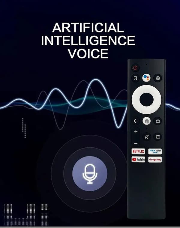 Sw-v6 Stemmefjernkontroll Passer For Coocaa Android-TV-er Skyworth Smart {Db)