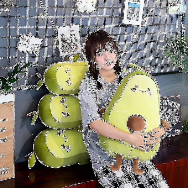 Plush Avocado Leke-Dukke Sovepute Dukke Høytidsgave Plush Leke Pute db A 65CM
