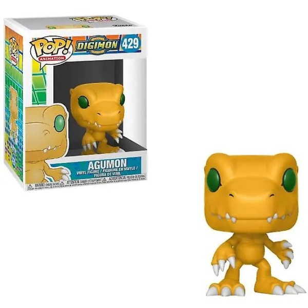 Digimon Adventure Tai 428# Agumon 429# Matt 430# Gabumon 431# Leksaksfigurer Samlarleksaker Db 429 with box