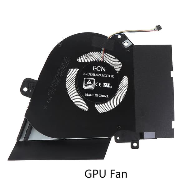 til ROG Zephyrus S GX502 LWS Laptop CPU Køleventilator 12V 4pin GPU Radiator [db] Black