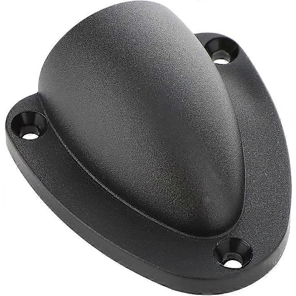 4 stk. Nylon 2.5\" Marine Ledningskabel Ventilationsdæksel, Muslingeskal Ventilation til Båd, Glat Kant Tykkelse 1/8\", Ledningsventilationsdæksel, Muslingeskal Ventilation, Gratis i [DB]