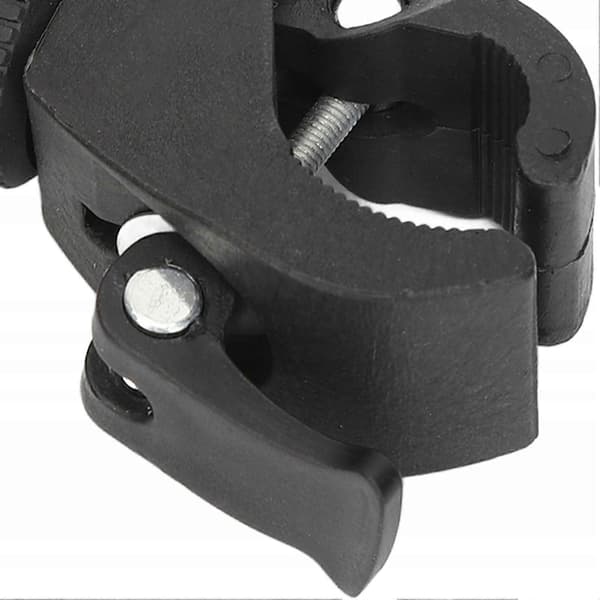 Solid Stokkeholder og krykker til barnevognsbalkonen [DB] black