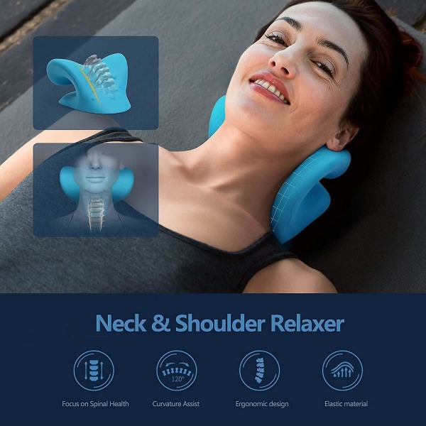 Nakketrekkpute Original Cloud Shape Neck Stretcher Cervical smertelindring