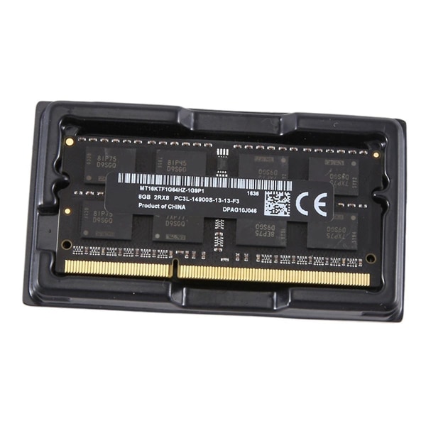 8 GB DDR3 bærbar RAM-hukommelse + køle vest 1866 MHz PC3-14900 2rx8 204 ben 1,35 V Sodimm til bærbar RAM-hukommelse