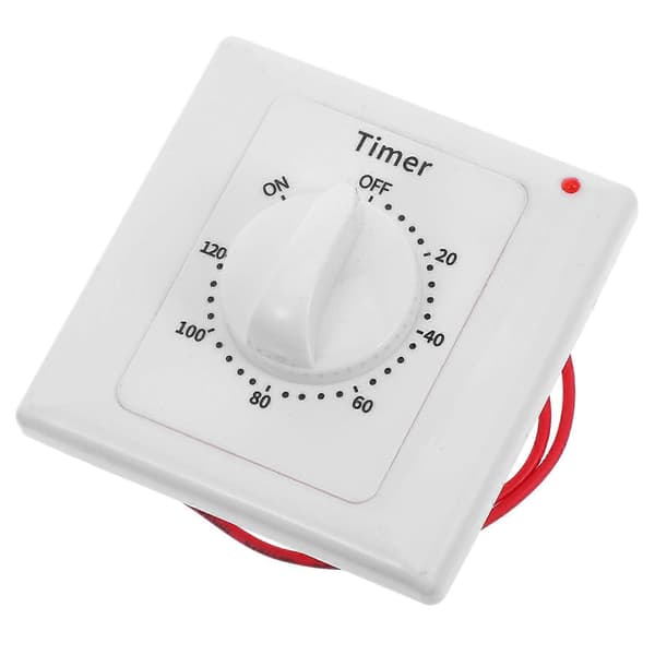 Indendørs timer apparat timer switch nedtællingstimer til lys køkken 3.4×3.4×1.6in reduktion af elomkostninger 1-pakke[DB]