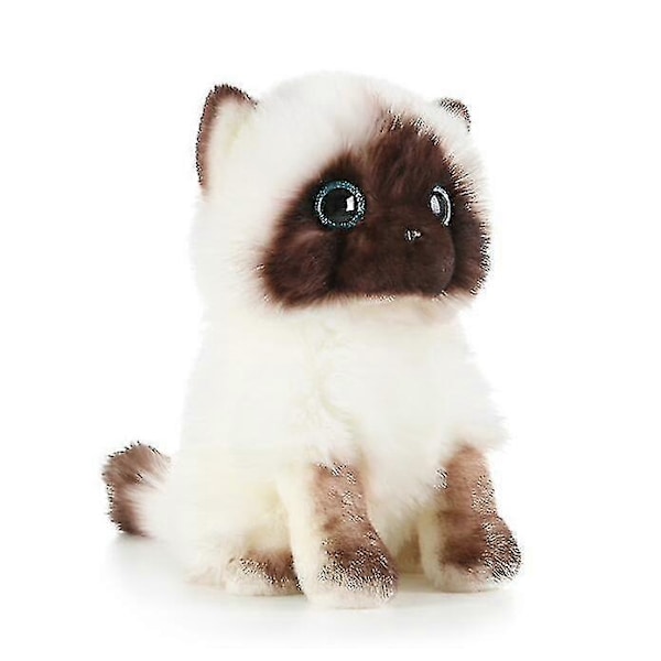 Søt Ragdoll Katt Plysj Stoffdyr [DB] 26cm