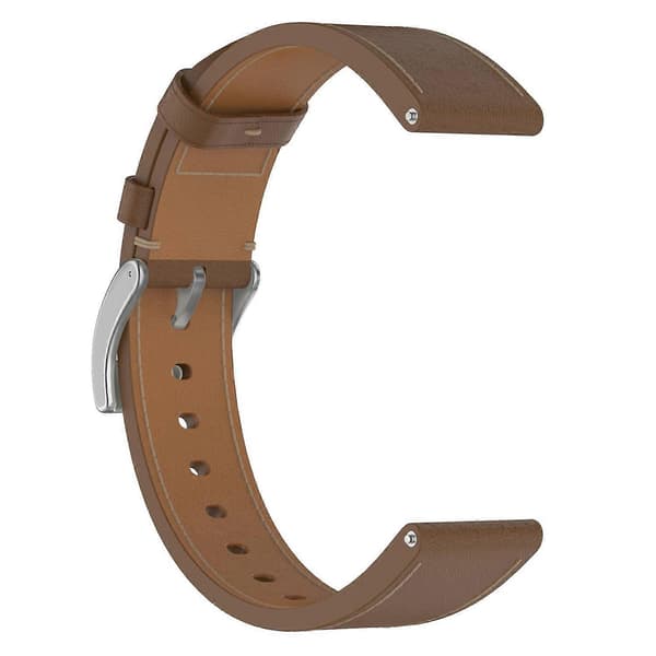 Læder Urrem [DB] Brown For Garmin Venu 3