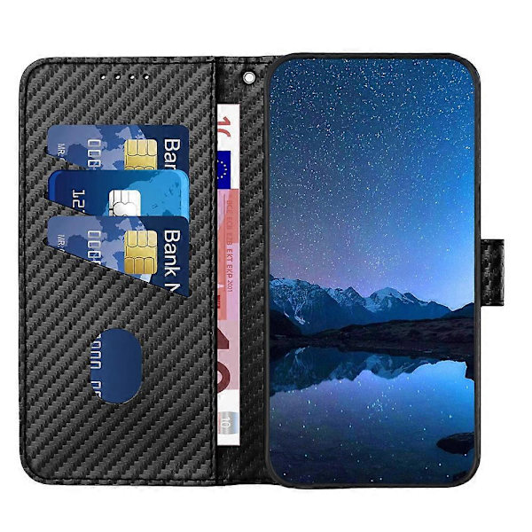 PU Læder Etui Til Xiaomi Redmi Note 8 Pro [DB] Black