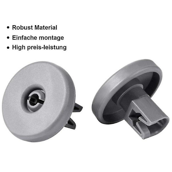12 stk oppvaskmaskin hjul nedre kurv hjul for Aeg Electrolux Favorit Zanussi oppvaskmaskin hjul  [dB}