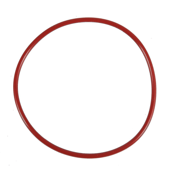 Rød silikon O-ringforsegling Tre 110mm X 104mm X 3,5mm