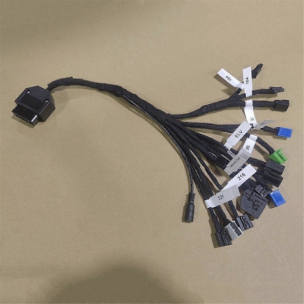 15-i-1 EIS ELV EZS Klusterplattform Testkabel för W164 W212 W221 W246 W218 W204 VVDI CGDI ACDP IM508 MB Verktyg [DB] As Shown