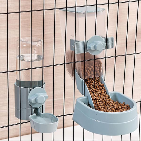 Automatisk foderautomat til kæledyr, hængende vandfontæne til små hunde og katte[DB]