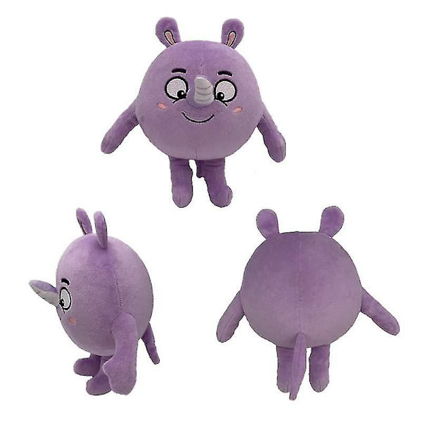 24cm Baby Zoo Kids Songs Plyschleksaker Barnpresenter [DB] Rhino