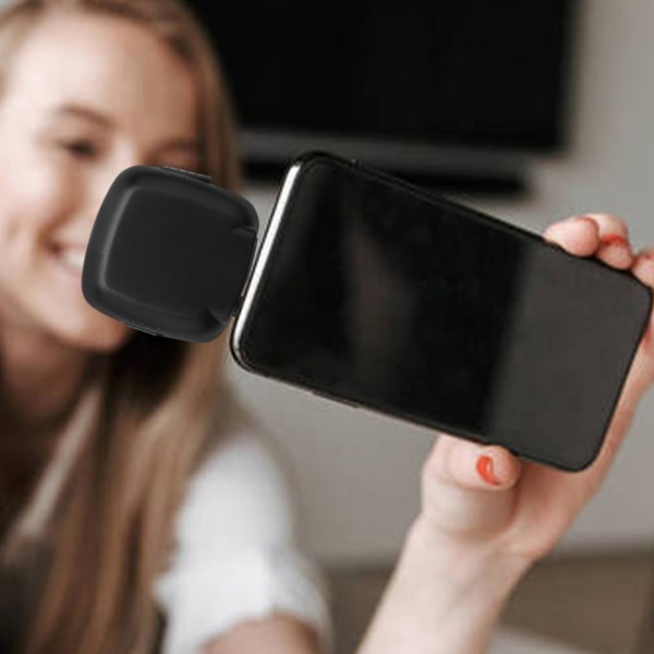 3,5 mm Smart Selfie 16 Led Kamera Flash Fyld Lys Til Mobiltelefon Sort